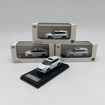 1: 64 Toyota Highlander Модель легкосплавного автомобиля 4-го поколения, Изготовленная под давлением, Игрушка, Сувенир, Коллекционная