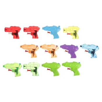 12 шт. Мини-водяной пистолет Игрушка для пляжной вечеринки, детские игрушки для игр, пластиковая стрелялка, детский бассейн