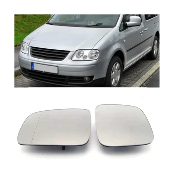 2 шт. для VW Caddy 2004-2015 Боковое зеркало заднего вида с подогревом 7H1857521 7H1857522