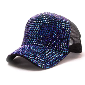 2023 Модные Стразы роскошные жемчужные блестки Бейсболка Для женщин Летняя хлопчатобумажная шляпа Для девочек Snapback Хип-хоп шляпа Gorras