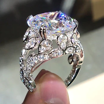 2023 Новые роскошные квадратные кольца с фианитами для женщин, обручальные, свадебные, Темпераментные, женские кольца на палец, подарок на годовщину, ювелирные изделия для заявления
