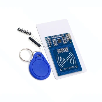2шт MFRC-522 RC522RFID RF IC карта индукционный модуль кард-ридер S50 брелок для Arduino