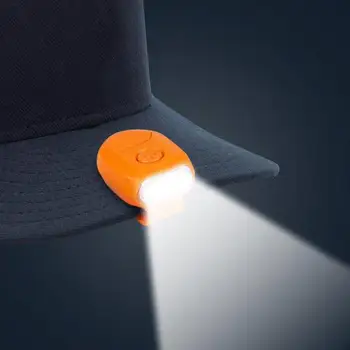 3LED Наружный налобный фонарь с зажимом для шляпы, спортивная шляпа, портативная лампа головного освещения, бейсбольная кепка, лампа для кемпинга, рыбалки, пешего туризма, фонарик