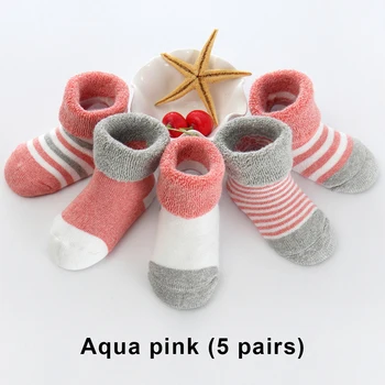 5 Пар детских теплых носков для младенцев Осень-зима, домашние Уютные Мягкие носки, Обувь, принадлежности, подарки для мальчиков и девочек