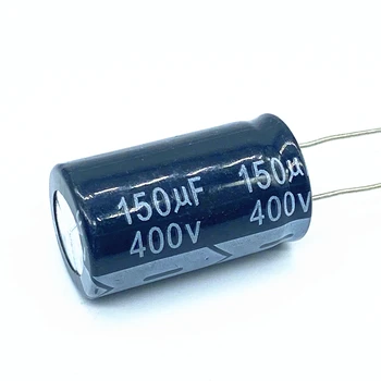 6 шт./лот алюминиевый электролитический конденсатор 150 МКФ 400 В 150 МКФ размер 18 *30 мм 20%
