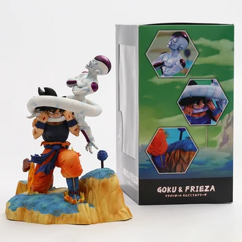 Dragon Ball Z Battle Goku & Frieza 25 см Фигурка Игрушка ПВХ Фигурка Коллекционная модель Кукла Подарок