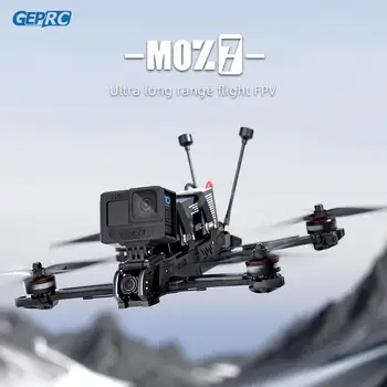 GEPRC MOZ7 HD O3 FPV 7 дюймов 6S Дрон F722-HD-BT FC 50A 4в1 ESC 2809 1280KV Двигатель O3 Воздушный блок M10 GPS Радиоуправляемый Квадрокоптер для DJI