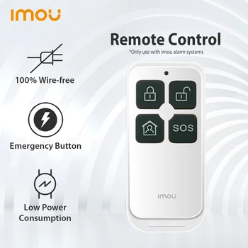 IMOU Smart Wireless 434 МГц с 4 Кнопками Дистанционного Управления Для Домашней Беспроводной Системы Охранной Сигнализации (Без Батареи)