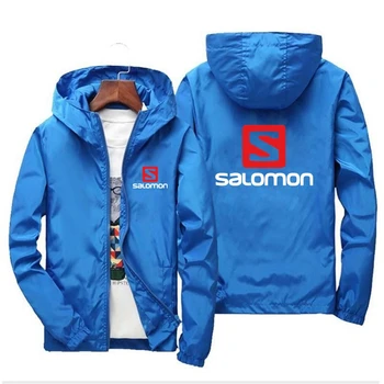 Salomon Новая мужская деловая куртка, повседневная мужская бейсбольная куртка, модная уличная ветровка, высококачественная мужская бейсбольная куртка