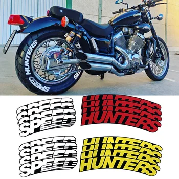 SPEED HUNTERS, автомобильные наклейки на колеса из ПВХ, Универсальный 3D логотип, цельный Авто, наклейки для мотоциклов, наклейки для укладки логотипа автомобиля