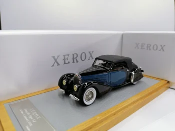 XEROX 1:43 Bugatti Type 57 1936 Classic Cars Ограниченное количество 49 шт. по всему миру Статическая модель автомобиля из смолы, металла, игрушка в подарок