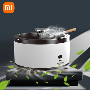 Xiaomi Mijia Многофункциональная Умная Пепельница Бытовая Перезаряжаемая Машина Для Удаления Дыма И Очистки Воздуха Портативная Пепельница Для Сигар
