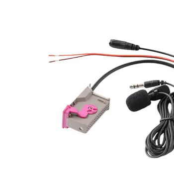 Автомобильный аудиоадаптер Bluetooth 5 0 32Pin для Audi A3 A4 A6 A8 Rns-E с микрофоном