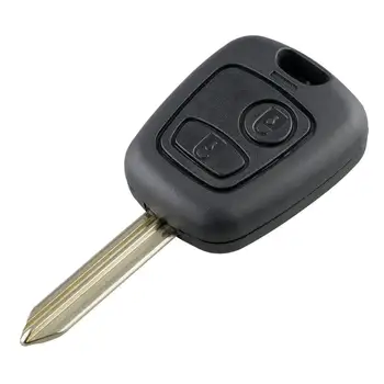 Автомобильный пульт дистанционного управления, 2 кнопки, Брелок для ключей, Сменный чехол для Citron Saxo Picasso Xsra Berlingo SX9, автомобильные аксессуары