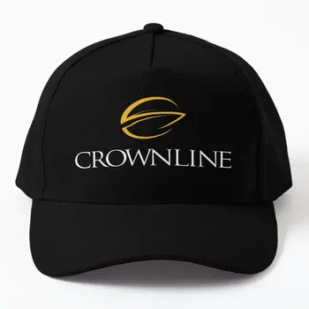 Бейсболка с логотипом Crownline Boats, летняя спортивная шляпа в стиле хип-хоп, Однотонная Женская Повседневная солнцезащитная шляпа с принтом, Черная Весенняя
 Snapback