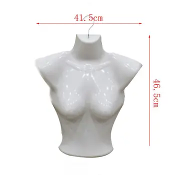 Горячие продажи, пластиковый женский манекен с половиной тела, нижнее белье, форма для одежды, стеллаж для выставки товаров