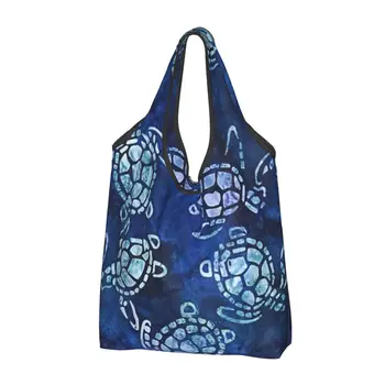 Женская повседневная сумка для покупок через плечо, большая вместительная сумка-тоут, портативная сумка для хранения, складные сумки
