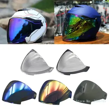 Замена стекла мотоциклетного шлема, козырек мотоциклетного шлема для GSB G263 JET-3, козырек с открытыми линзами для шлема с открытым лицом