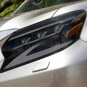 Защитная пленка для автомобильных фар, передняя фара, прозрачная, дымчато-черная наклейка на фары из ТПУ для Lexus GX GX460 2014-2020 Аксессуары