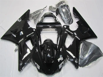 Инжекционный обтекатель для Yamaha YZF-R1 2000 2001 YZF R1 00 01 Комплект черных обтекателей для мотоцикла из АБС-пластика