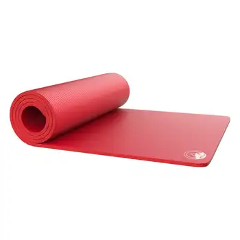 Коврик для сна- красный коврик для кемпинга толщиной 0,50 дюйма - нескользящий, легкий, водонепроницаемый и с ручкой для переноски от Outdoors Foam mat Traveling Pill