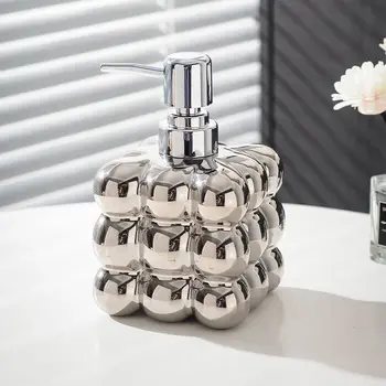 Креативная Керамическая Бутылка для Шампуня в форме пузыря Кухонные Принадлежности для ванной Комнаты в Северной Европе, Дозатор Геля Для душа, Бутылка для мыла