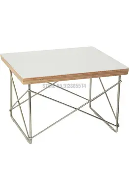 Маленький журнальный столик из нержавеющей стали, средний старинный приставной столик, простой эркер, маленький столик, подоконник, балконный чайный столик