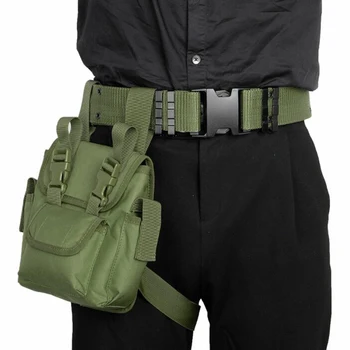 Мужская парусиновая сумка для ног, поясная сумка, поясная сумка для бедер, Военный дорожный многоцелевой мотоцикл, Военный набор инструментов