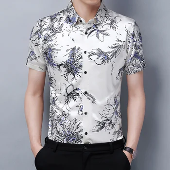 Мужские рубашки Regular Fit с коротким рукавом и 3D принтом, Повседневные Летние рубашки Оверсайз, Качественные, Мягкие, удобные, шелковистые, роскошные Camisas De Hombre