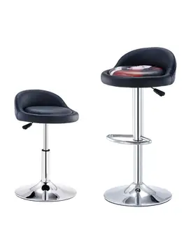 Новый барный стул, современный минималистичный барный стул с подъемником, Вращающаяся спинка, Домашний Высокий стул, стул для маникюра ногтей.