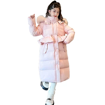 Пальто для девочки, однотонные пальто для девочек, детская весенне-осенняя детская куртка, повседневная детская одежда 6 8 10 12 14