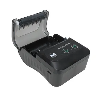 Портативный Bluetooth-совместимый принтер этикеток, 58-мм беспроводной термопринтер, производитель этикеток для доставки в магазин, мини-принтер этикеток