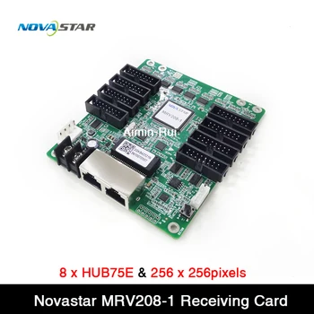 Принимающая карта Novastar DH7508/MRV208-1 Со светодиодным дисплеем, Управляющая карта 256*256 пикселей, 8 x HUB75E Работают с отправляющей картой MSD300-1