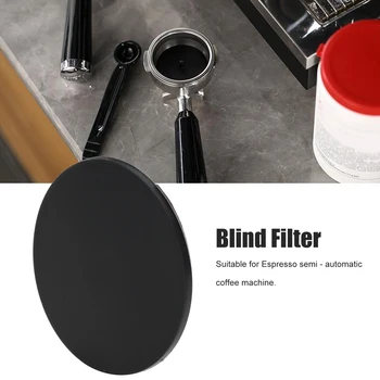 Резиновый диск обратной промывки глухого фильтра, резиновый чистящий диск для полуавтоматической кофемашины, инструмент для очистки переносного фильтра.