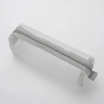 Сетчатый пенал Портативный ручной ремешок Вместимость пенала Прозрачные сетчатые пеналы для карандашей, легко определяемое хранилище для студентов