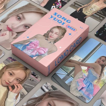 Сольные фотокарточки Kpop Gidle Song Yuqi из нового альбома I Feel Lomo Cards (G) I-DLE Фотокарточки, открытки в подарок фанатам