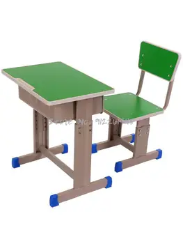 Столы для учащихся начальной и средней школы столы и стулья для занятий в классе, набор для занятий в классе, учебный стол для одной школы
