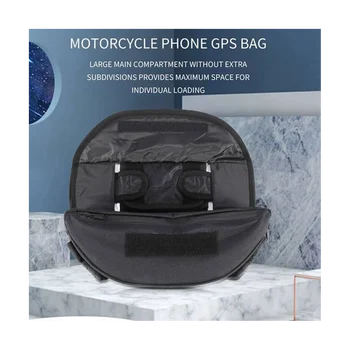 Сумка на Руль мотоцикла, Магнитный Бак, Велосипедная Седельная Сумка для телефона с Большим экраном/GPS для BMW R1200GS для Honda Ducati