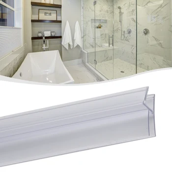 Уплотнительная прокладка двери Уплотнительная прокладка Аксессуар для ванной Комнаты Дверная ванна Душевая кабина для стеклянной душевой сетки Уплотнительная прокладка 100 см ПВХ