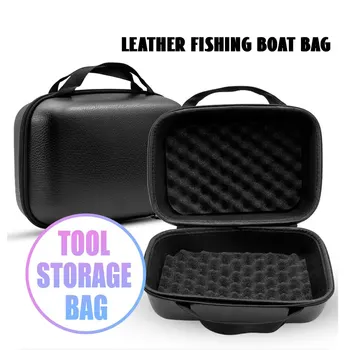 Чехол для катушки для спиннинга PU рыболовная сумка M L Противоударный водонепроницаемый чехол для хранения рыболовных снастей для 1 или 2 рыболовных катушек